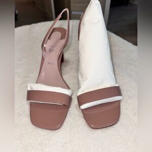 BRAND NEW FULL SET Christian Louboutin 85mm O Condora Vintage Rose